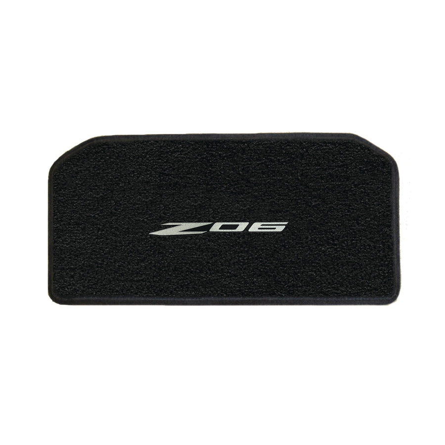 C8/Z06 Corvette Front Cargo Mat - Lloyds Mats with Z06 Logo