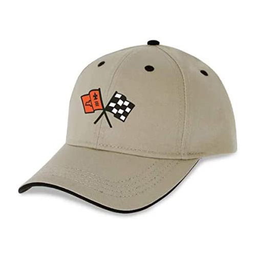 Corvette - Heritage Hat/Cap - Stone - Embroidered : 1963-1967 C2