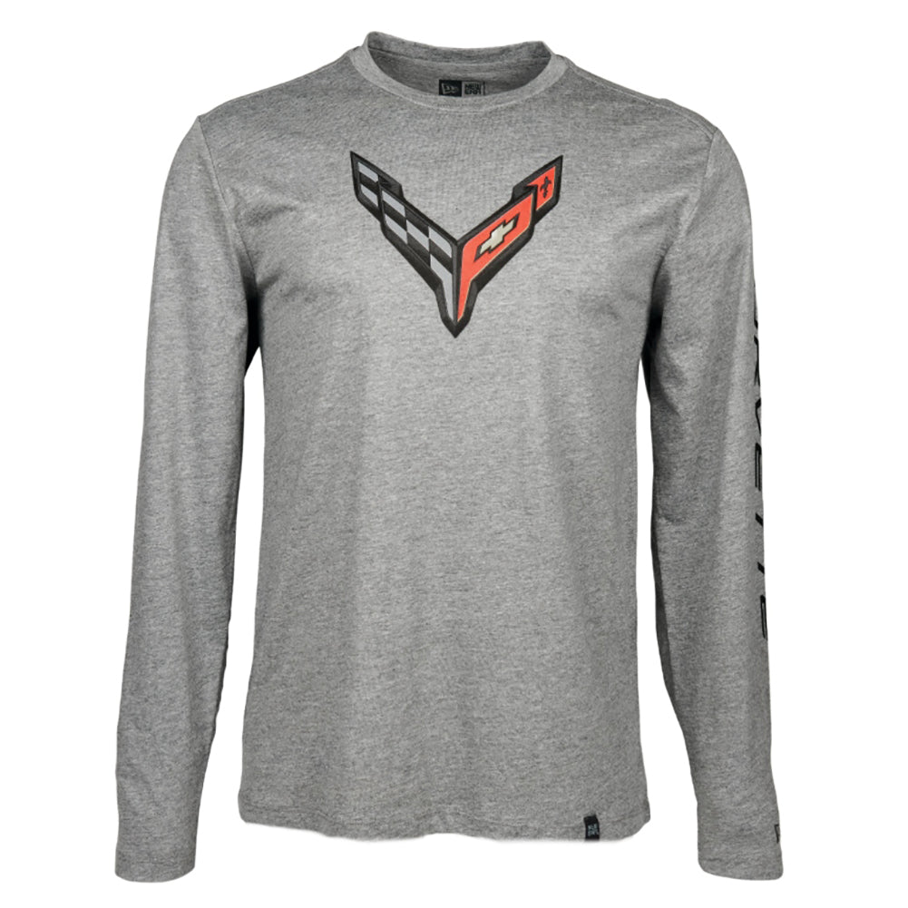 Next Generation Corvette Carbon Flash Long Sleeve T-Shirt - Black or Grey