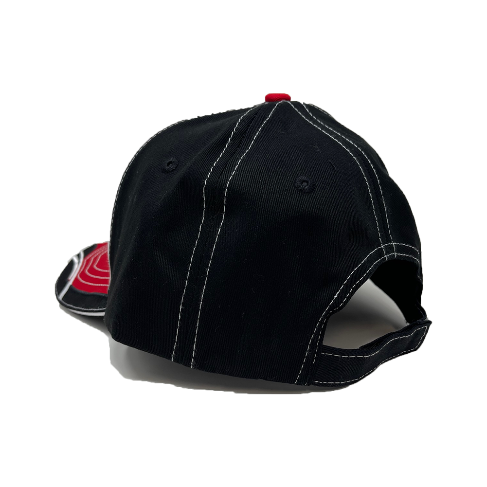 C8 Corvette Flag / Accent Cap - Black/Red