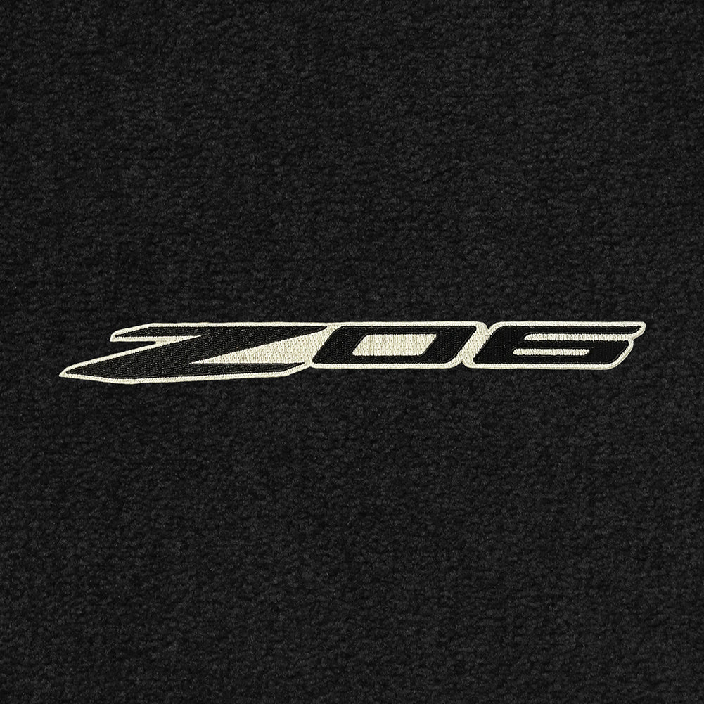 C8/Z06 Corvette Front Cargo Mat - Lloyds Mats with Z06 Logo