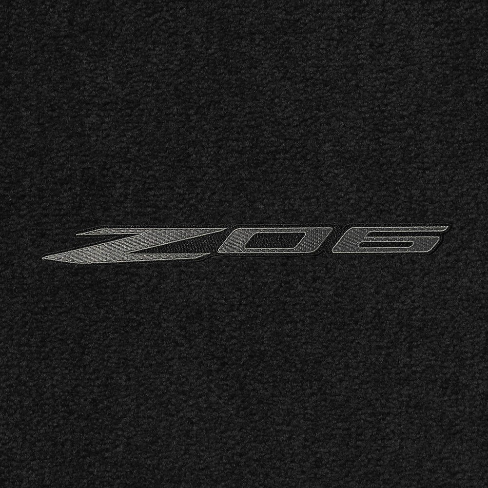 C8/Z06 Corvette Floor Mats - Lloyds Mats with C8/Z06 Logo