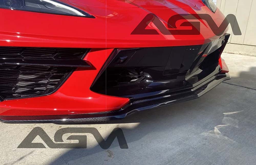 C8 Corvette AGM Corvette Visible Carbon Fiber Z51 Front