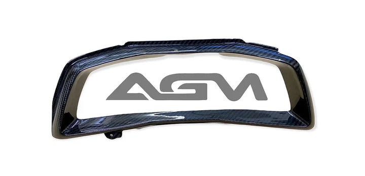 C8 Corvette AGM Corvette Carbon Fiber Gauge Cluster Bezel Full Replacement