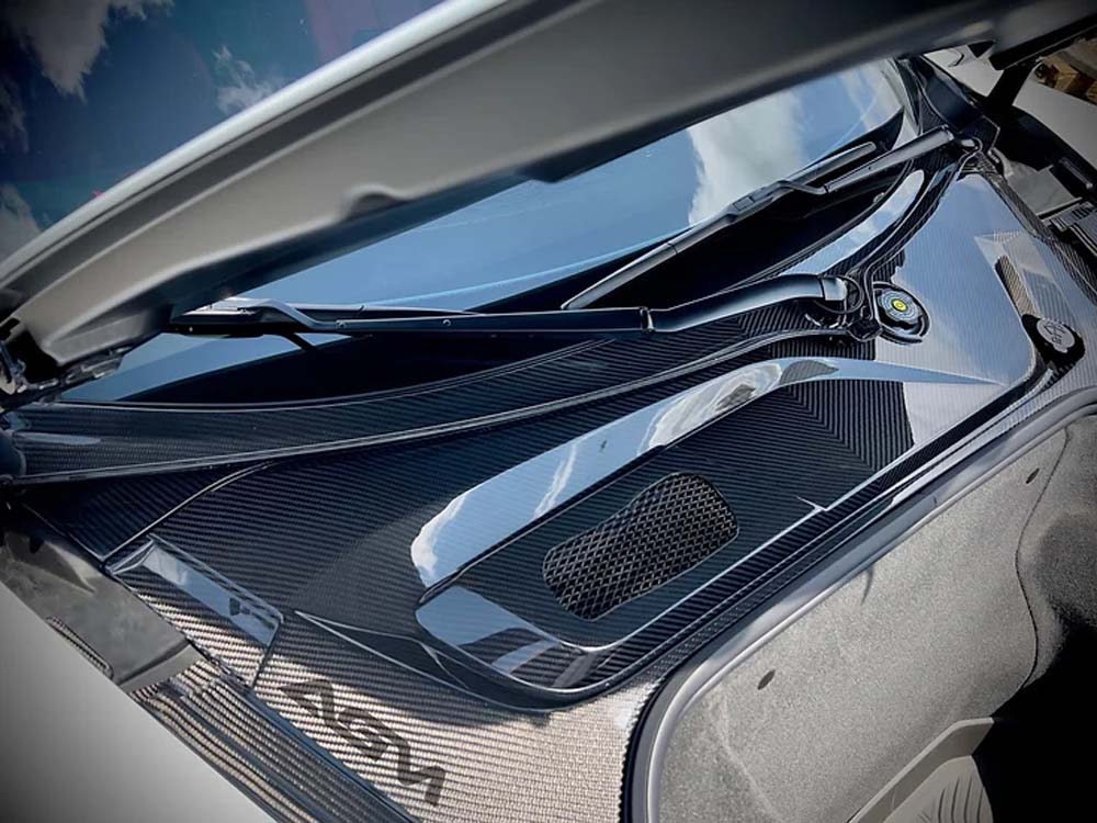 C8 Corvette AGM Carbon Fiber Windshield Cowl