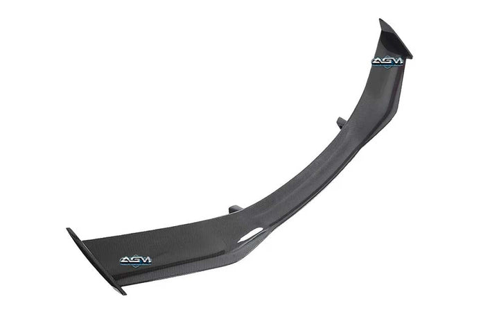 C8 Corvette AGM Z07 Style Visible Carbon Fiber High Wing Spoiler - Z06/E-Ray