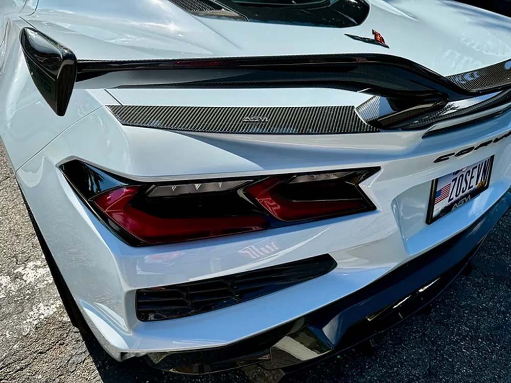 C8 Corvette AGM Corvette Z06/ERay Spoiler Delete Panels - Z06/E-Ray/ZR1