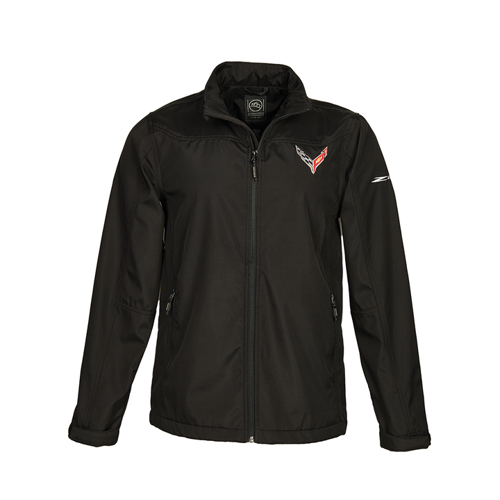 C8 Corvette Z06 Endurance Softshell Jacket : Black