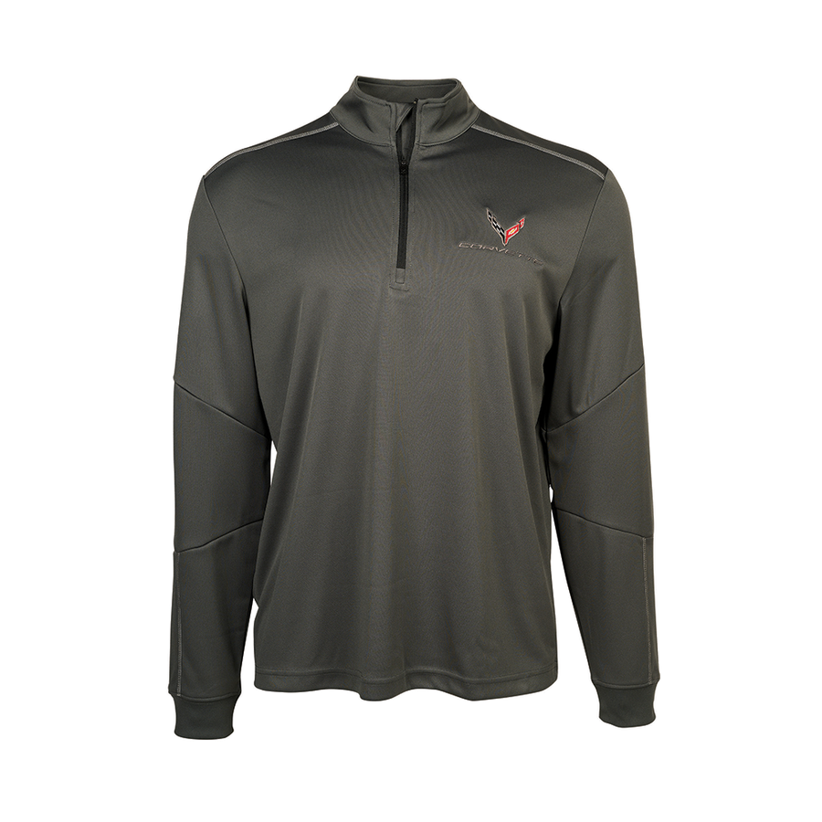 C8 Corvette Callaway Pullover : Charcoal