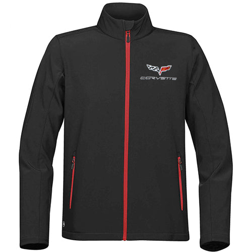 Corvette Men's Matrix Soft Shell Jacket : C6