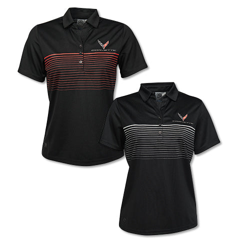 C8 Corvette Ladies Wavelength Polo