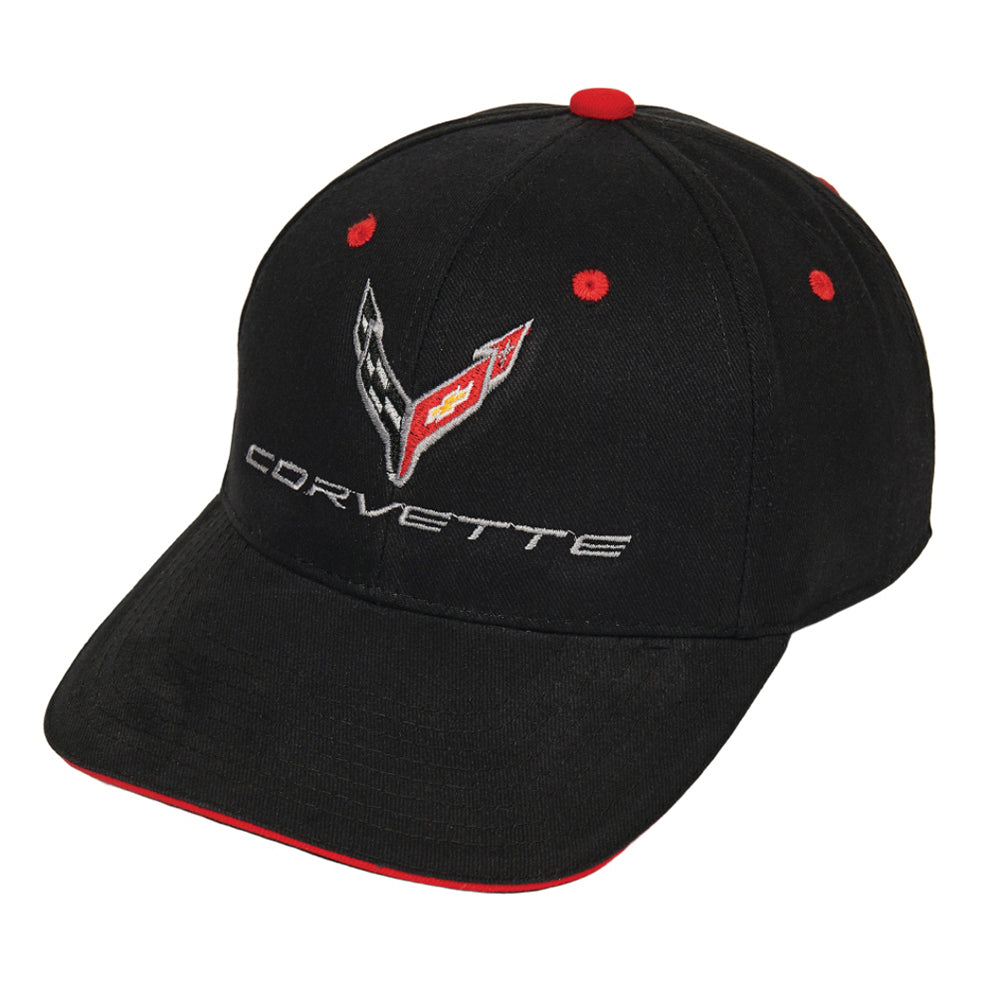 C8 Corvette Structured Contrast Cap