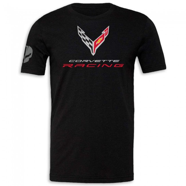 C8 Corvette Racing Short Sleeve T-Shirt : Black