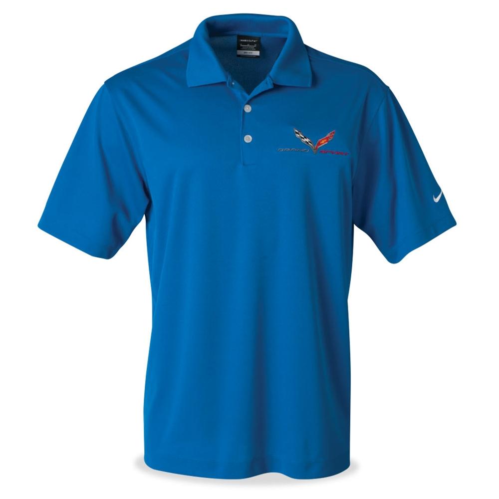 Corvette - Men's Nike Dri-Fit Polo : C7 Grand Sport