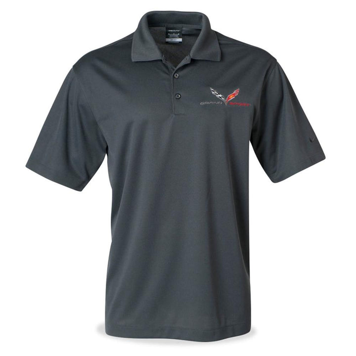 Corvette - Men's Nike Dri-Fit Polo : C7 Grand Sport