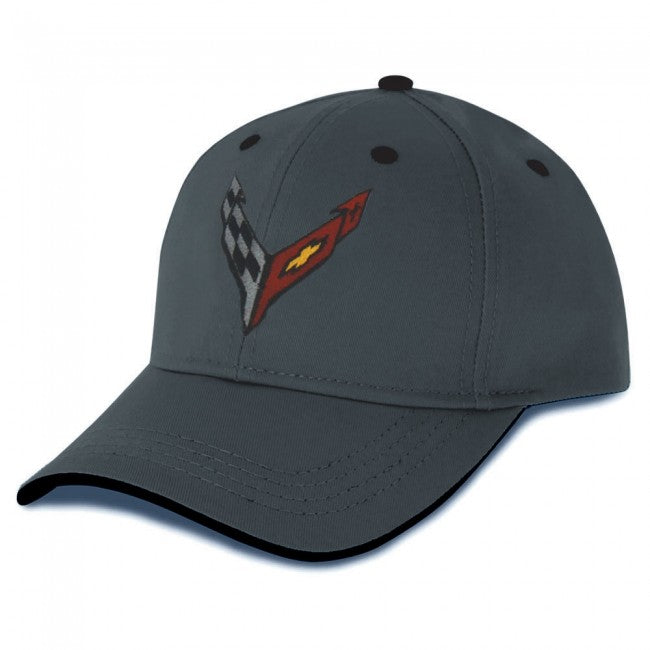 Next Generation Corvette Heritage Cap - Dark Gray