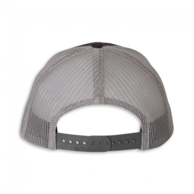 C8 Corvette Mesh-Back Cap : Black / Charcoal