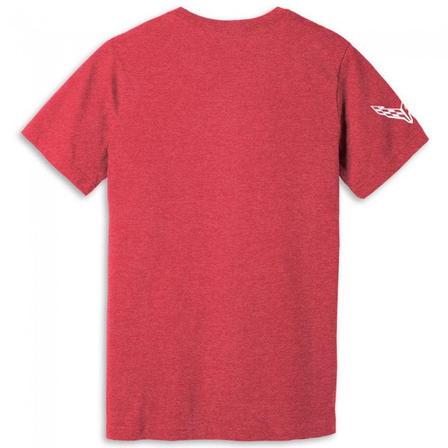 C8 Corvette Gesture Tee : Red