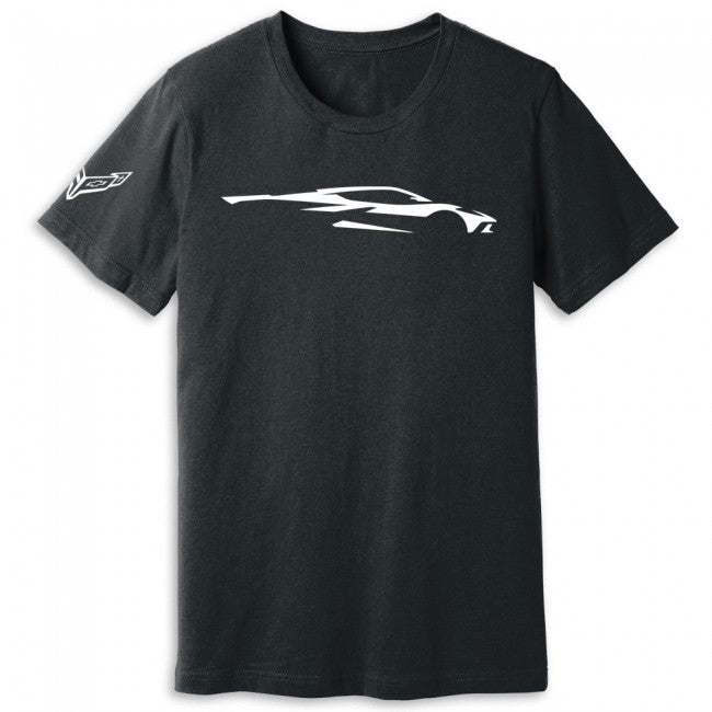 C8 Corvette Gesture Tee : Dark Heather Gray