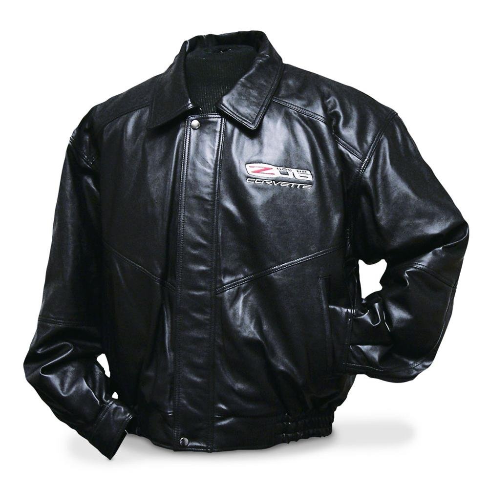 Corvette Jacket - Lamb Jacket Embroidered with Z06 505HP Emblem : 2006-2013