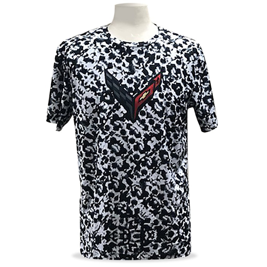 C8 Corvette Next Generation Zora Camo Sublimated T-shirt : Limited Edition (Medium)