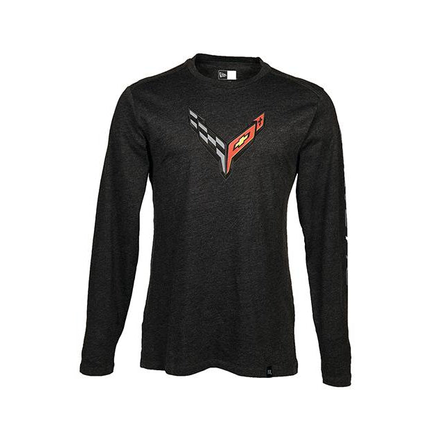 Next Generation Corvette Carbon Flash Long Sleeve T-Shirt - Black or Grey