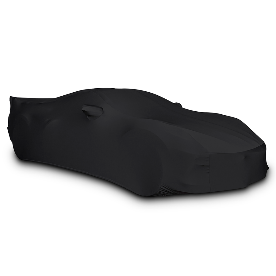 C8 Corvette Ultraguard Stretch Satin Car Cover - Black - Indoor : Stingray, Z51,Car Covers