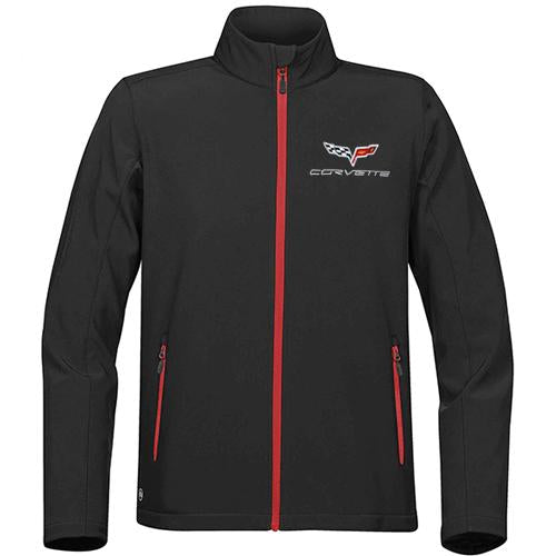 2005-2013 C6 Corvette Men's Matrix Soft Shell Jacket,Jackets