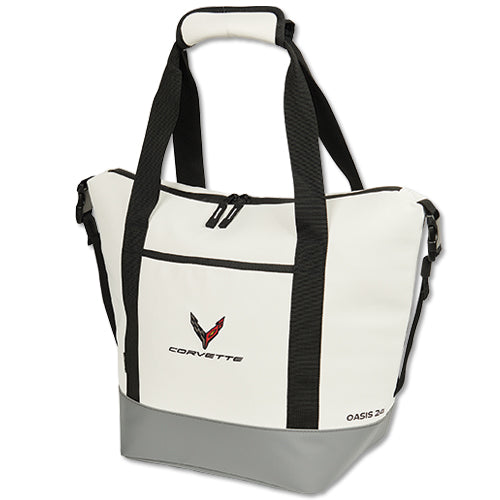 C8 Corvette Large Cooler Bag : White,Bags & Luggage