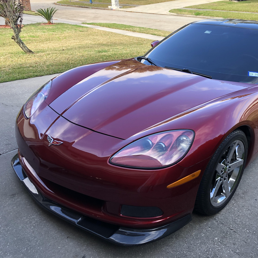 2005-2013 C6 Base Model Corvette Front Splitter - Carbon Fiber,Front Splitters