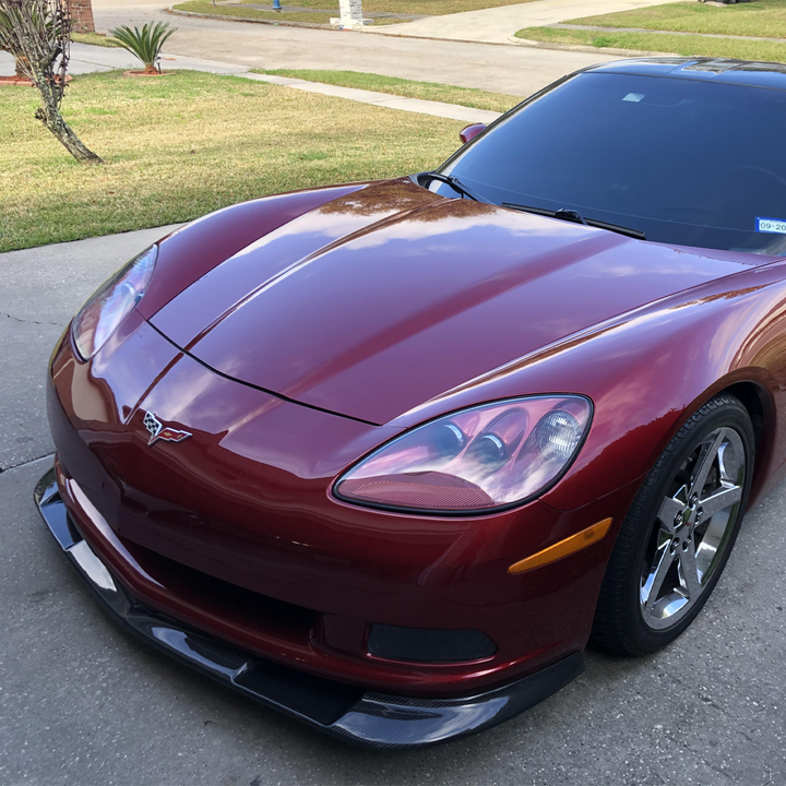 2005-2013 C6 Base Model Corvette Front Splitter - Carbon Fiber,Front Splitters