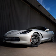 Corvette Wheels (Set) - Cray Falcon Forged Monoblock -  Matte Black,Custom Wheels