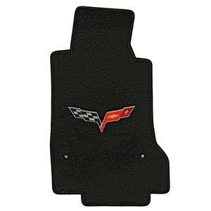 Lloyds Velourtex Floor Mats - C6 Logo : C6,Interior