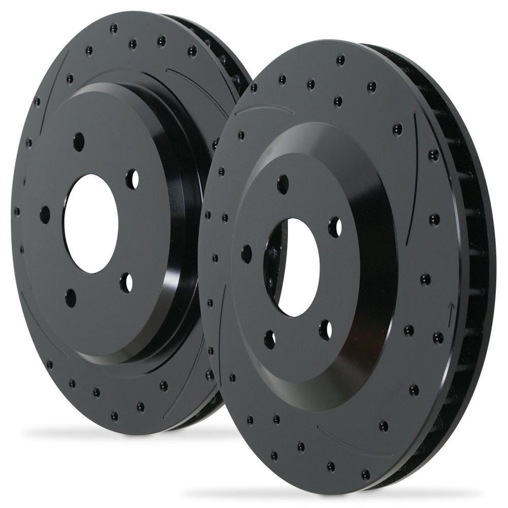 Corvette Front and Rear Rotor Kit - Promatrix : 1997-2013 C5/C6 Non-Z51,Brakes