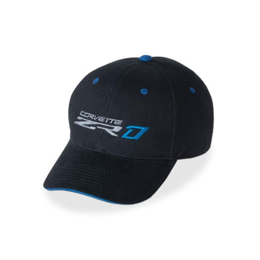 C7 Corvette ZR1 Structured Two Tone Hat/Cap : Black,Apparel