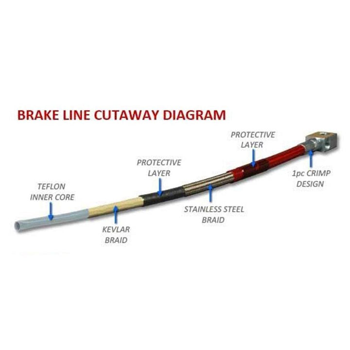 C7 Corvette Spiegler Brake Lines - Stainless Steel,Brakes