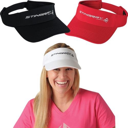 C7 Corvette Embroidered Stingray Visors,Apparel