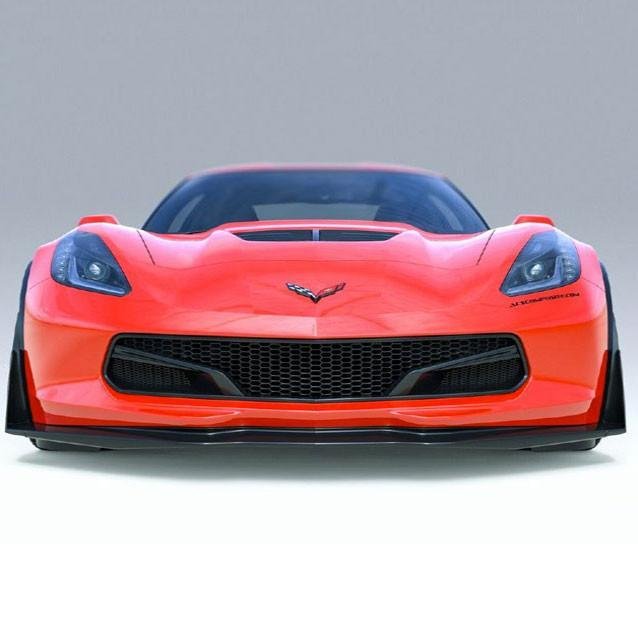 C7 Corvette Stingray Five1 Front Bumper Grille,Exterior