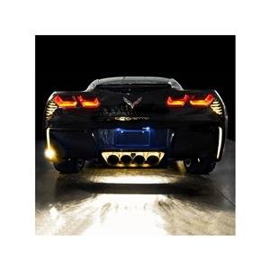 Corvette Rear Fascia/Exhaust LED Lighting Kit - RGB Bluetooth : C7 Stingray, Z51,Lighting