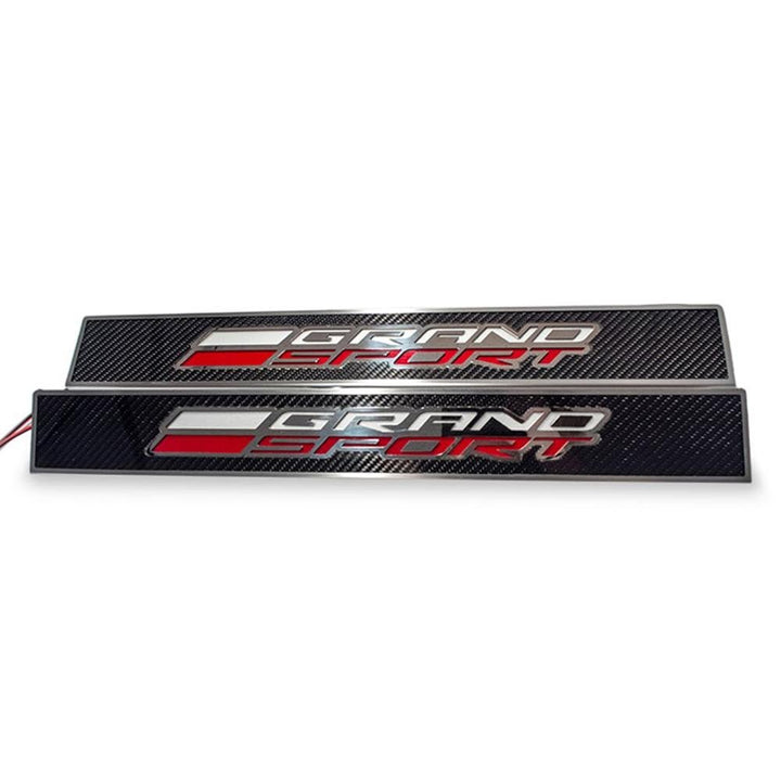 Corvette LED Illuminated Replacement Door Sill : C7 Grand Sport,Interior