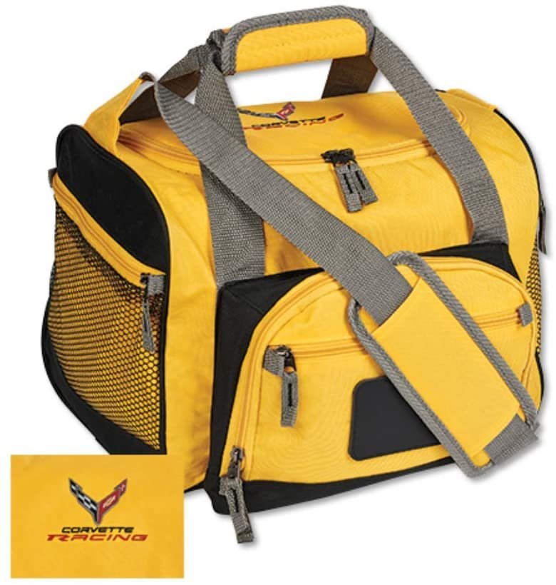 C8 Corvette Racing Next Generation Cooler Duffel Bag - Yellow