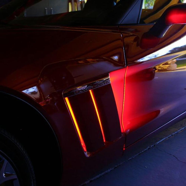 2010-2013 Grand Sport only : Corvette Fender Side Cove LED Lighting Kit with RGB,Lighting