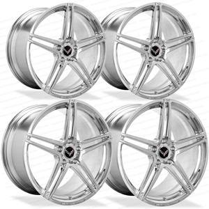 Corvette Wheels LF-CM5 Forged Monoblock - Lexani - Chrome : C6, C7, Z51,Wheels