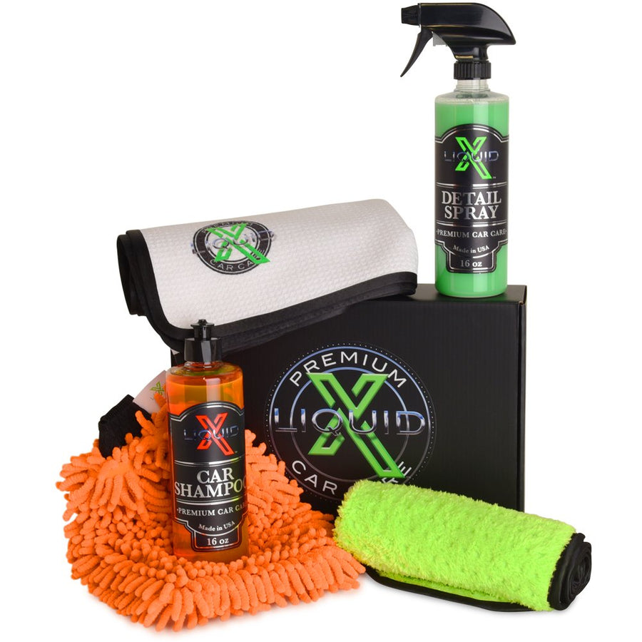 Liquid X Quick Wash & Dry Box Kit,Car Care