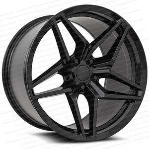 Corvette Wheels M755 Flow Forged C7 ZR1 Style : Gloss Black,Wheels & Tires