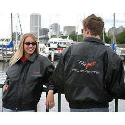 Corvette Jacket - Lamb with C6 Emblem (05-12 C6),Apparel