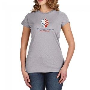 Corvette American Made Jake Ladies Glitter T-Shirt : C7 Stingray, Z51, Z06, Grand Sport, ZR1,Apparel