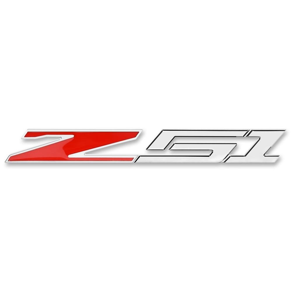 Corvette C6, C7 Z51 : Z51 Billet Aluminum Chrome Plated Badge/Emblem,Exterior