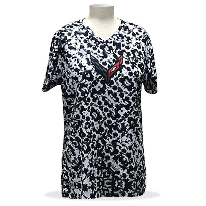 Next Generation C8 Corvette Zora Camo Sublimated T-shirt - Ladies : Limited Edition,Apparel