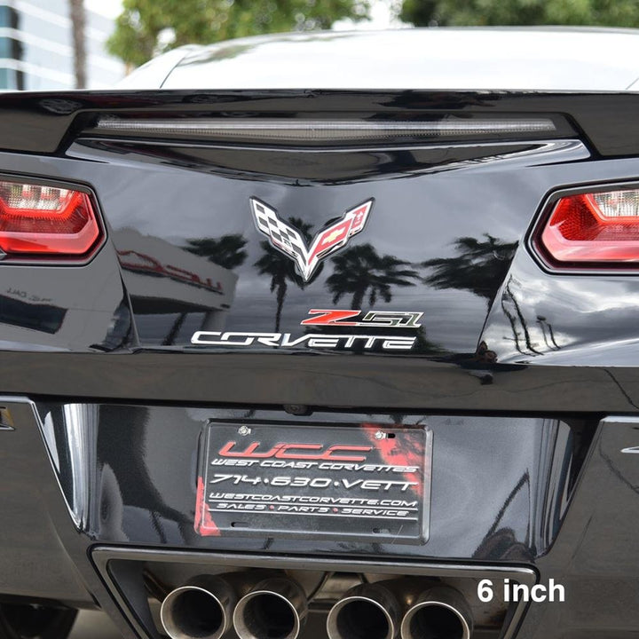 Corvette C6, C7 Z51 : Z51 Billet Aluminum Chrome Plated Badge/Emblem,Exterior